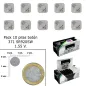 Pila Botón Oxido De Plata 371 / SR920SW (Caja 10 Pilas) Pila Botón Oxido De Plata 371 / SR920SW (Caja 10 Pilas)