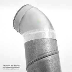 Cinta Adhesiva Aluminio 48 mm. x 45 m. 66 micras
