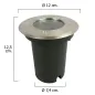 Foco Led Empotrar IP54 Color Inox Foco Led Empotrar IP54 Color Inox