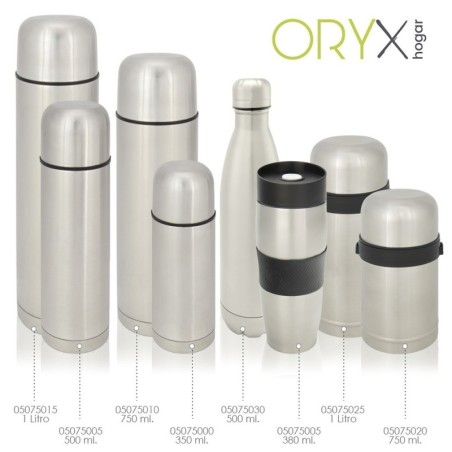 Termo Solidos y Líquidos, 1 Litro De Capacidad, Libre BPA, Acero Inoxidable, Antigoteo
