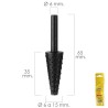 Fresa Rotativa Para Madera Conica Ø 6 a 15 mm. Para Taladro / Fresadora