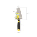 Paleta WOLFPACK Gummy Grip 348 / 140 mm.