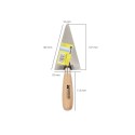 Paletín WOLFPACK Mango Madera 342 / 130 mm.