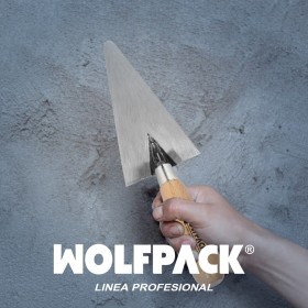 Paletín WOLFPACK Mango Madera 342 / 130 mm.