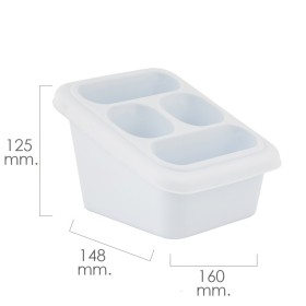 Escurre cubiertos Plástico Con Bandeja Antigoteo.