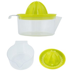 Exprimidor Zumo Manual Frutas Con Jarra Plástico Diámetro 12 x 11 cm.