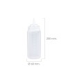 Botella Biberón Cocina Plástico 500 Ml.
