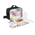 Bolsa Térmica Con 4 Recipientes Herméticos Plástico (2x800 ml + 2x400 ml.)