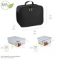 Bolsa Térmica Con 4 Recipientes Herméticos Plástico (2x800 ml + 2x400 ml.) Bolsa Térmica Con 4 Recipientes Herméticos Plástico (2x800 ml + 2x400 ml.)