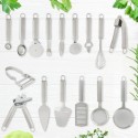 Pela patatas Acero Inox 5 x 10,6 (Alt.) cm.