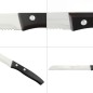 Cuchillo Aspen Panero Hoja Acero Inoxidable 19 cm. Negro Cuchillo Aspen Panero Hoja Acero Inoxidable 19 cm. Negro