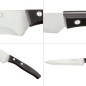 Cuchillo Aspen Cocinero / Chef Hoja Acero Inoxidable 20 cm. Negro Cuchillo Aspen Cocinero / Chef Hoja Acero Inoxidable 20 cm. Negro