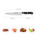 Cuchillo Grenoble Cocina Hoja Acero Inoxidable 13 cm. Negro