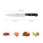 Cuchillo Grenoble Cocina Hoja Acero Inoxidable 17 cm. Negro Cuchillo Grenoble Cocina Hoja Acero Inoxidable 17 cm. Negro