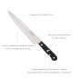 Cuchillo Grenoble Cocinero / Chef Hoja Acero Inoxidable 20 cm. Negro Cuchillo Grenoble Cocinero / Chef Hoja Acero Inoxidable 20 cm. Negro