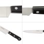 Cuchillo Grenoble Cocinero / Chef Hoja Acero Inoxidable 20 cm. Negro Cuchillo Grenoble Cocinero / Chef Hoja Acero Inoxidable 20 cm. Negro