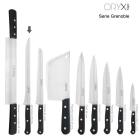 Cuchillo Grenoble Jamonero Hoja Acero Inoxidable 25 cm. Negro