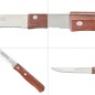 Cuchillo Montana Multiusos Hoja Sierra Acero Inoxidable 11 cm. Mango Madera (Blíster 3 piezas) Cuchillo Montana Multiusos Hoja Sierra Acero Inoxidable 11 cm. Mango Madera (Blíster 3 piezas)