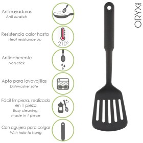 Espátula Rasera Cocina Nylon Basic 32,5 x 9 cm.