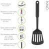 Espátula Rasera Cocina Nylon Basic 32,5 x 9 cm.