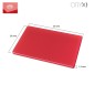 Tabla Cortar Polietileno 30x20x1,5 cm. Color Rojo Tabla Cortar Polietileno 30x20x1,5 cm. Color Rojo
