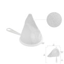 Colador Tela Franela Armazón de Plástico Diámetro 12 cm.
