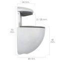 Soporte Pelicano Regulable Para estante 1 / 20 mm. Cromo Mate (1 Pieza)