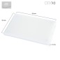Tabla Cortar Polietileno 35x25x1,5 cm. Color Blanco Tabla Cortar Polietileno 35x25x1,5 cm. Color Blanco