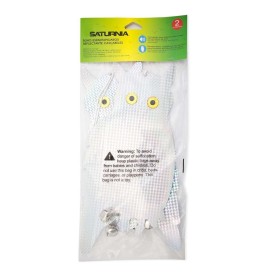 Búho Espantapájaros Reflectante Para Colgar Con 2 Cascabeles (2 Piezas)