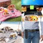 Cubiertos Camping Acero Inoxidable 3 Piezas Con Funda Nylon Cubiertos Camping Acero Inoxidable 3 Piezas Con Funda Nylon