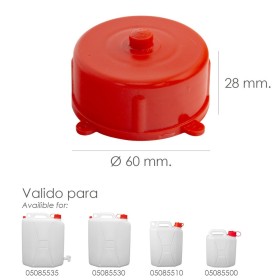 Tapón Para Bidón Alimentario 5 / 10 / 20 Litros
