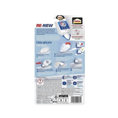 Nural Pattex Re New Juntas Baño (Bote 80 ml.)