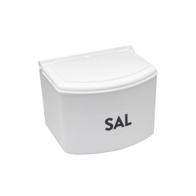 Salero Plástico Con Tapa Blanco