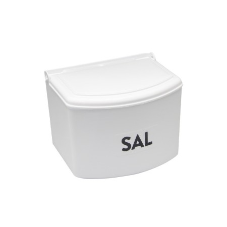 Salero Plástico Con Tapa Blanco