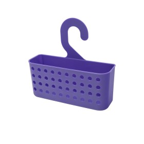 Cesta Plástico Multiusos (Pinzas / Duchas) Con Colgador Colores Surtidos