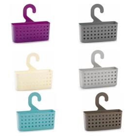 Cesta Plástico Multiusos (Pinzas / Duchas) Con Colgador Colores Surtidos