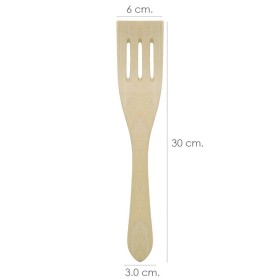 Pala Cocina Madera Con Ranuras Oryx 30 cm.