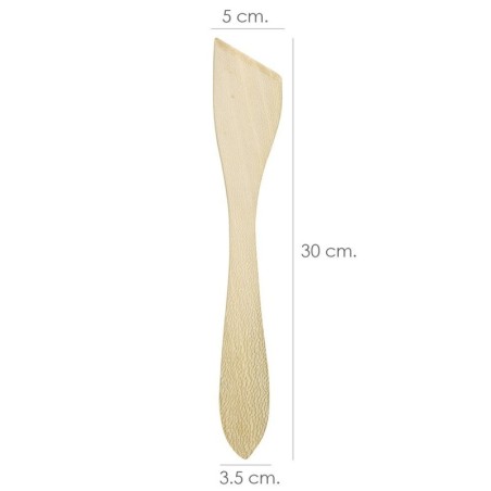 Espátula Sartén Cocina Madera Oryx 30 cm.