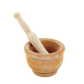 Mortero Madera Cocina Oryx Diámetro 14 cm