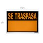 Cartel Se Traspasa 50x35 cm. Cartel Se Traspasa 50x35 cm.