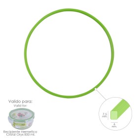 Anillo Silicona Para Recipiente Hermético Cristal Redondo 850 ml.