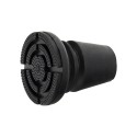 Taco Goma Baston Negro Tubo Ø 19 mm. / Base Ø 55 mm. Tipo Fuelle Bolsa 25 Unidades