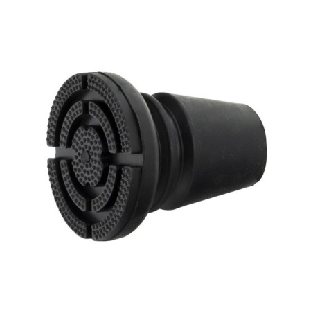Taco Goma Baston Negro Tubo Ø 19 mm. / Base Ø 55 mm. Tipo Fuelle Bolsa 25 Unidades