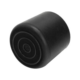 Taco Goma Andador Negro Diámetro 22mm Con Arandela Interior Bolsa 50 Unidades
