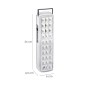 Linterna LED / Lampara De Emergencia Con enchufe / Recargable (1.200 mAh) 150 Lúmenes Con Asa y Cargador De Coche Linterna LED / Lampara De Emergencia Con enchufe / Recargable (1.200 mAh) 150 Lúmenes Con Asa y Cargador De Coche