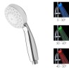 Maneral Ducha Led Indicador Temperatura Diámetro 11 cm.