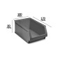 Gaveta Apilable Almacenamiento Gris nº51 170x100x80 mm. (1/6) Gaveta Apilable Almacenamiento Gris nº51 170x100x80 mm. (1/6)