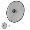 Tapa Anti Salpicaduras Sartén Acero Diámetro 30 cm. Negro.