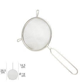 Colador Acero Inoxidable Basic Diámetro 14 x 28,5 (Alt.) cm.