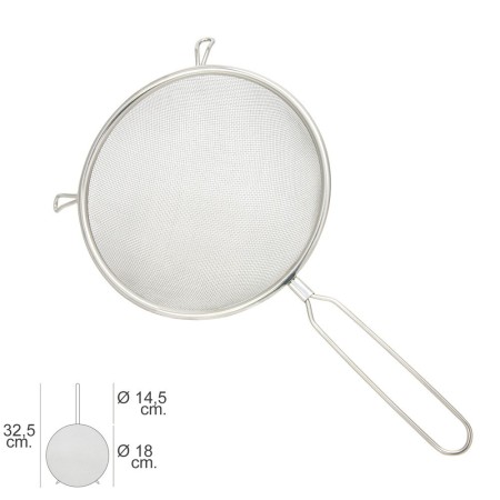 Colador Acero Inoxidable Basic Diámetro 18 x 32,5 (Alt.) cm.